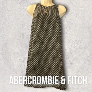 : : ABERCROMBIE 90s / Mod Inspired Baby Doll Swing Style Sleeveless Dress : :